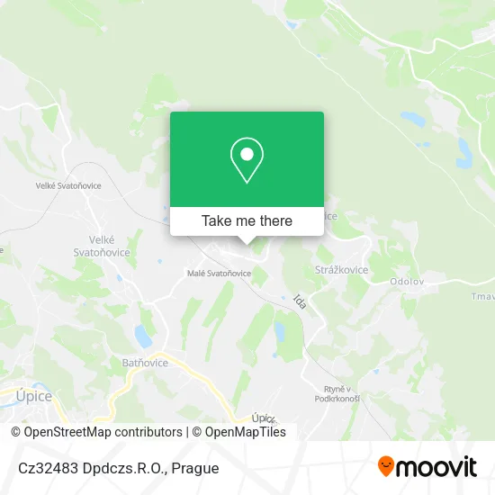 Карта Cz32483 Dpdczs.R.O.