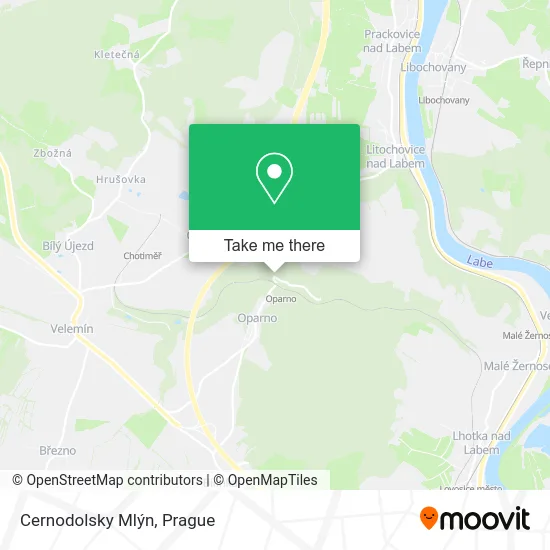 Карта Cernodolsky Mlýn