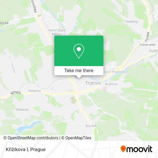 Křižíkova I map