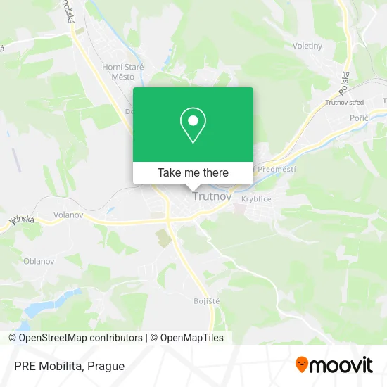 Карта PRE Mobilita
