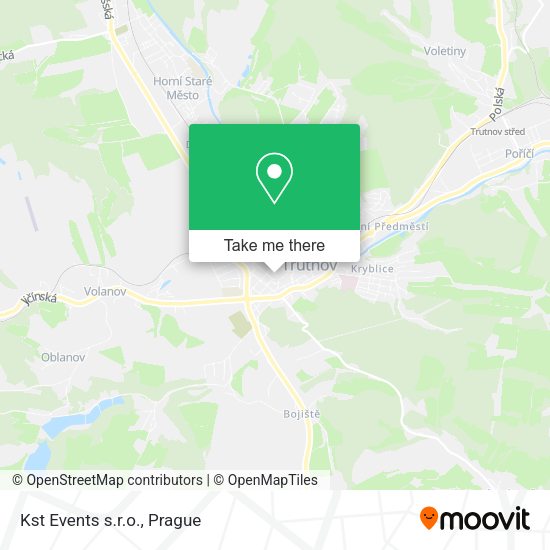 Карта Kst Events s.r.o.
