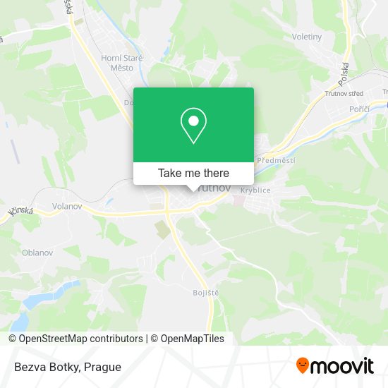 Карта Bezva Botky