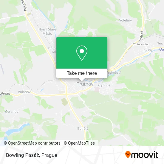 Карта Bowling Pasáž