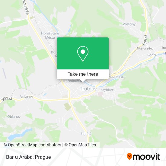Карта Bar u Araba