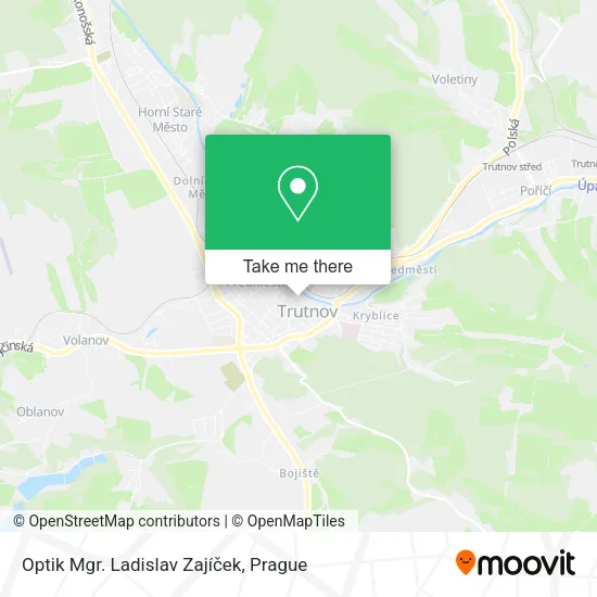 Карта Optik Mgr. Ladislav Zajíček