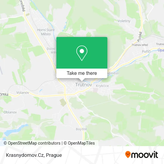 Карта Krasnydomov.Cz