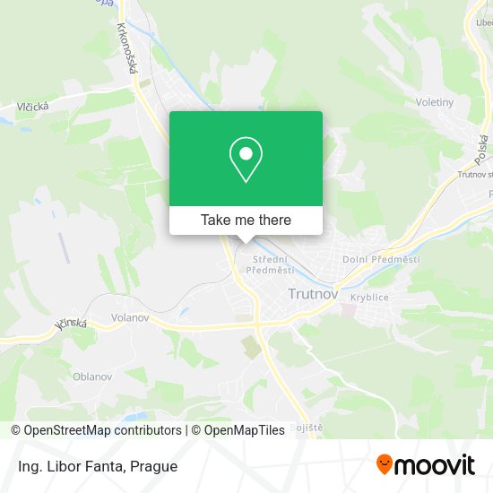 Карта Ing. Libor Fanta
