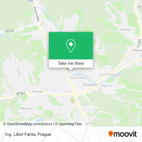 Карта Ing. Libor Fanta