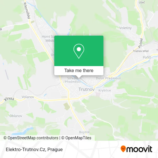 Карта Elektro-Trutnov.Cz