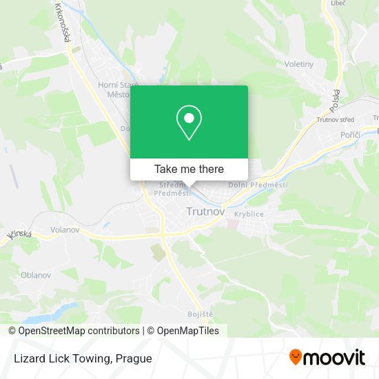 Карта Lizard Lick Towing