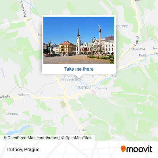 Карта Trutnov