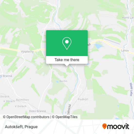 Карта Autokšeft