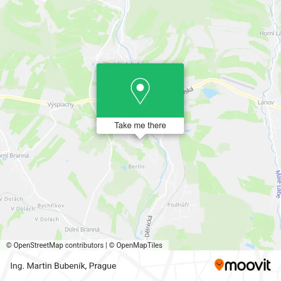 Карта Ing. Martin Bubeník
