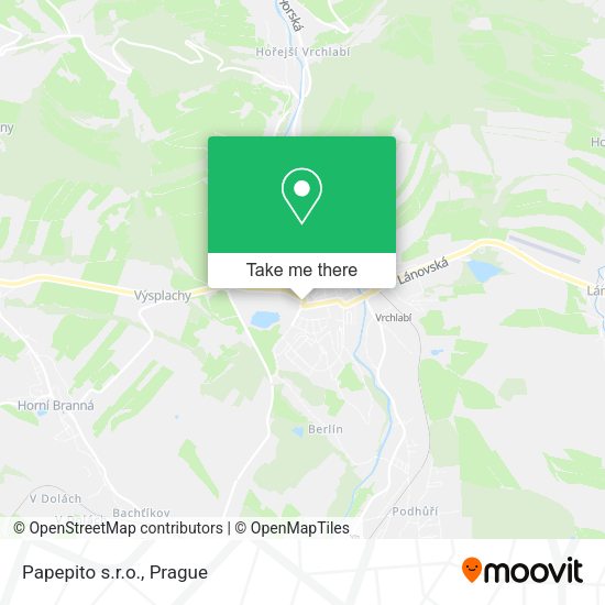 Карта Papepito s.r.o.