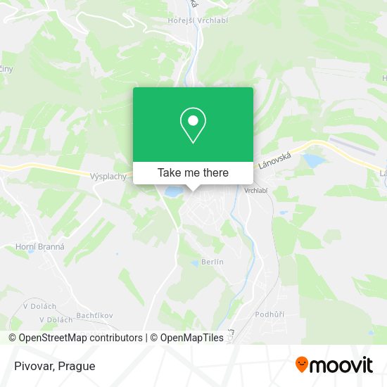 Карта Pivovar