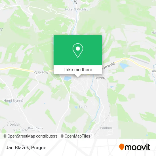 Карта Jan Blažek