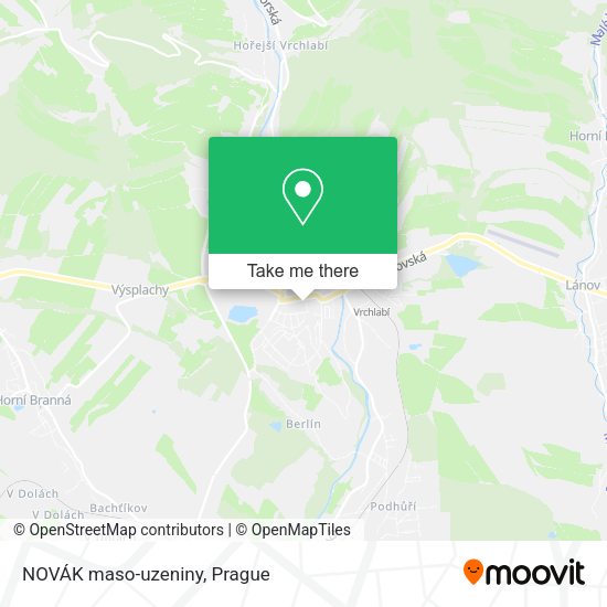 Карта NOVÁK maso-uzeniny