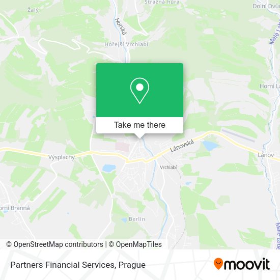 Карта Partners Financial Services