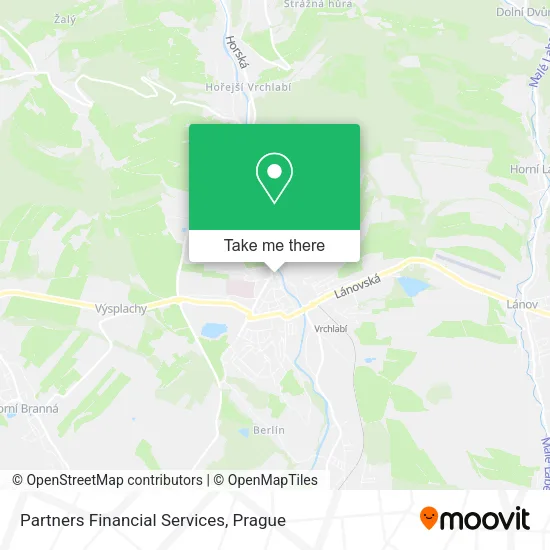 Карта Partners Financial Services