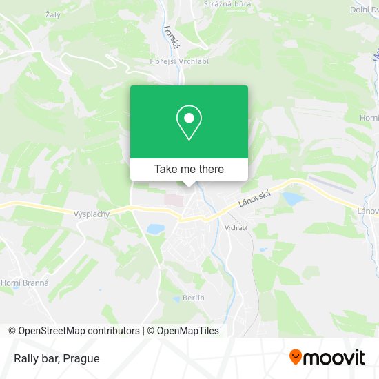 Карта Rally bar