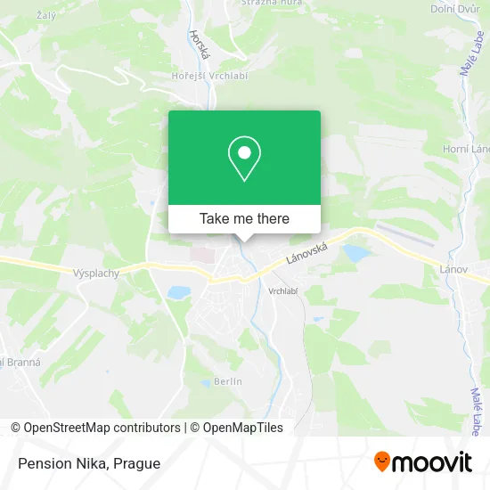 Карта Pension Nika