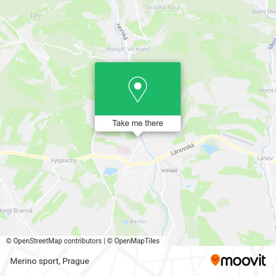 Карта Merino sport