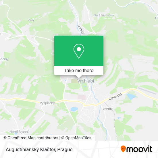 Карта Augustiniánský Klášter