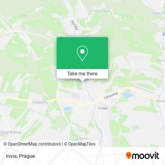 Карта Invia