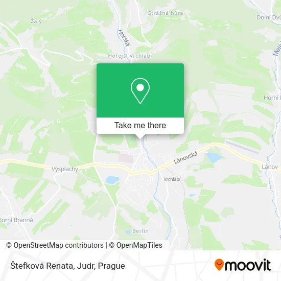 Карта Štefková Renata, Judr