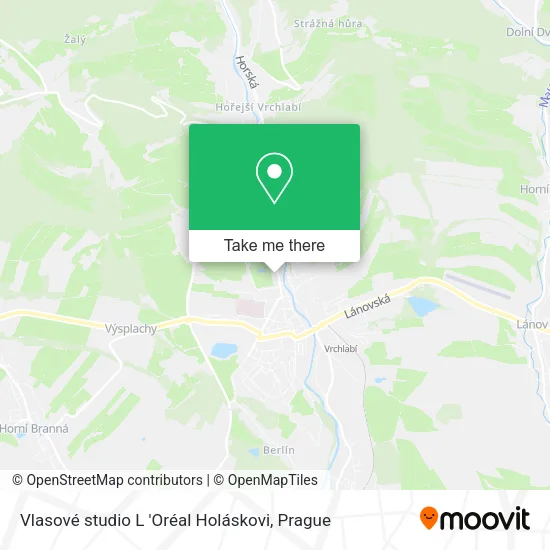 Карта Vlasové studio L 'Oréal Holáskovi