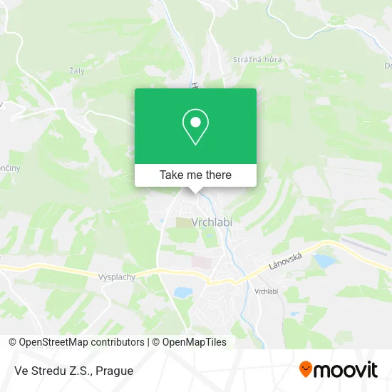 Карта Ve Stredu Z.S.