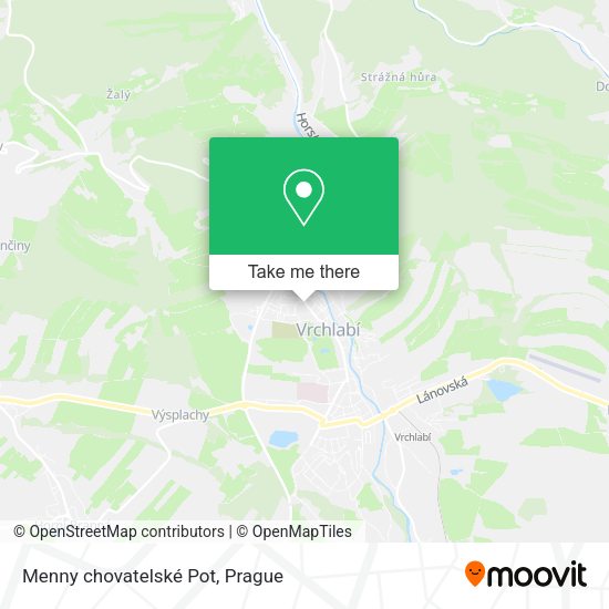 Карта Menny chovatelské Pot