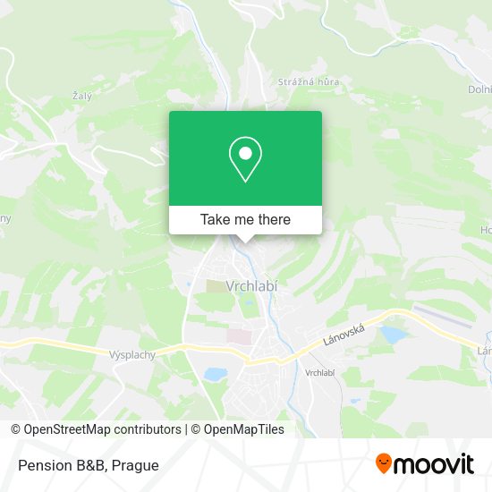 Карта Pension B&B