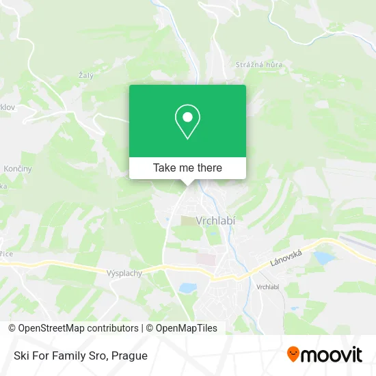 Карта Ski For Family Sro