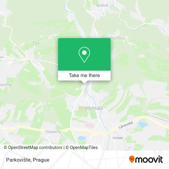 Карта Parkovište