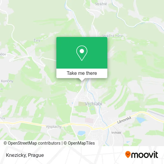 Карта Knezicky