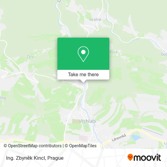 Карта Ing. Zbyněk Kincl