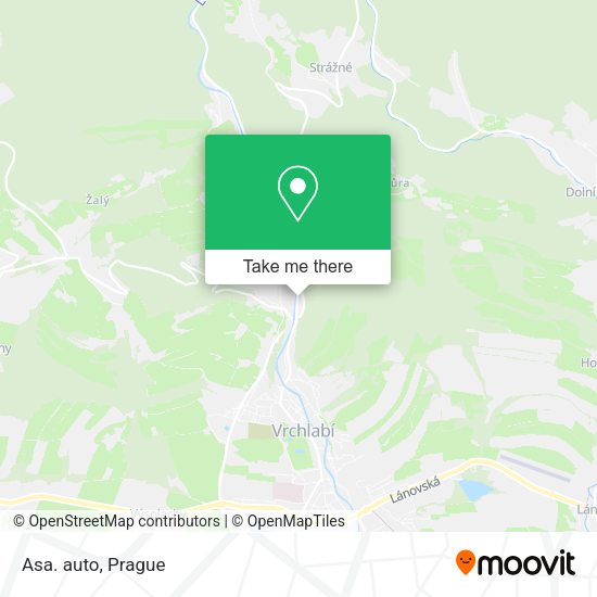 Карта Asa. auto