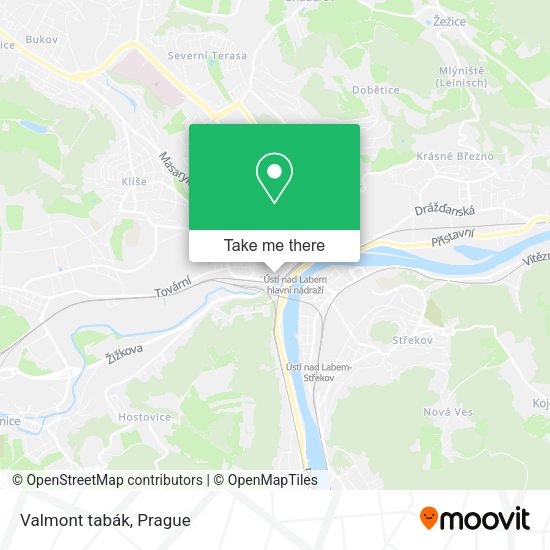 Карта Valmont tabák