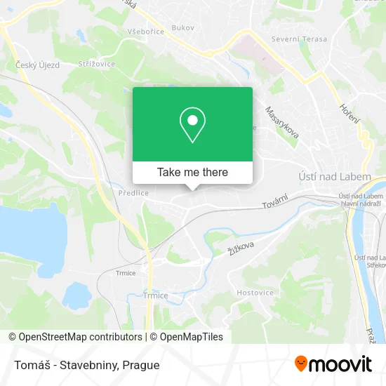 Карта Tomáš - Stavebniny