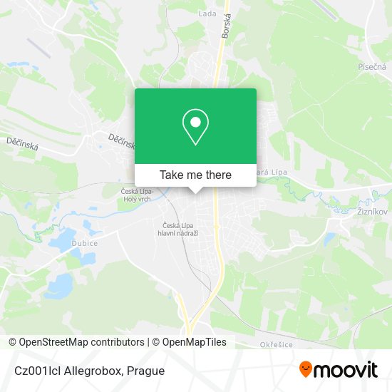 Карта Cz001lcl Allegrobox