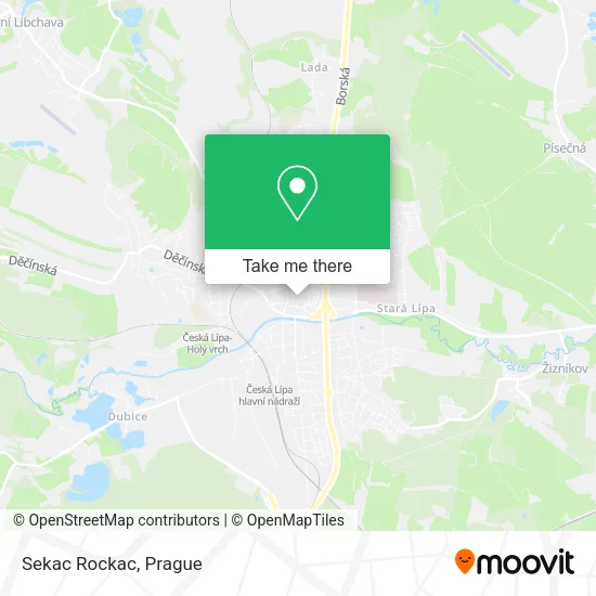 Карта Sekac Rockac