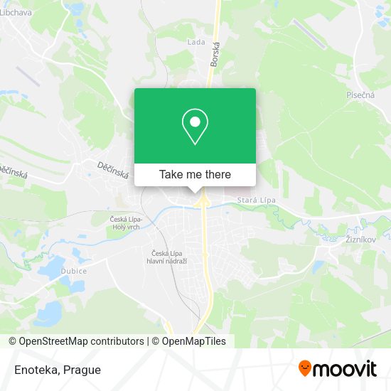 Карта Enoteka