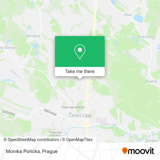 Карта Monika Poricka