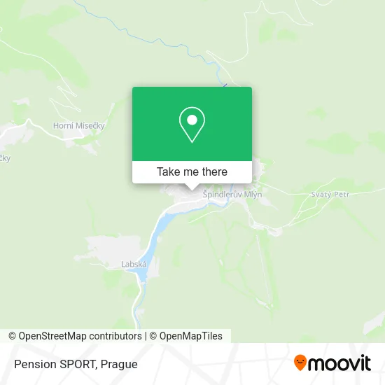 Карта Pension SPORT