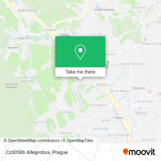 Cz005llb Allegrobox map