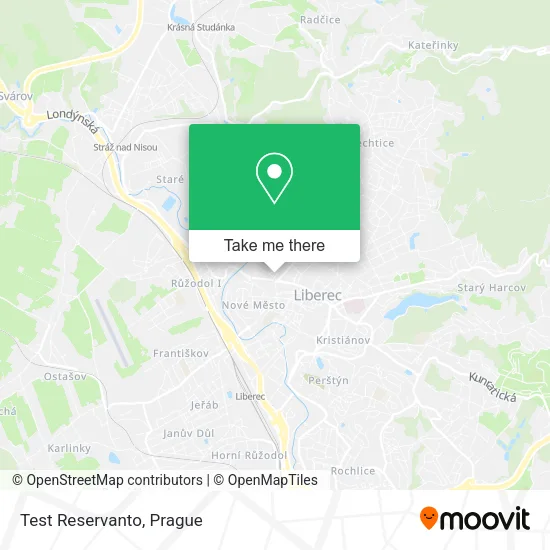 Карта Test Reservanto