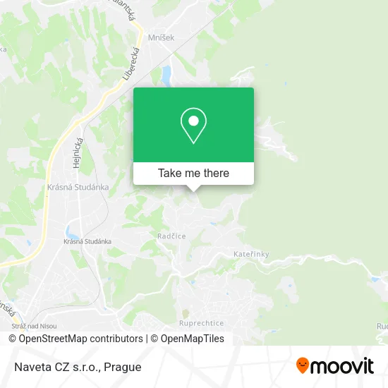 Карта Naveta CZ s.r.o.