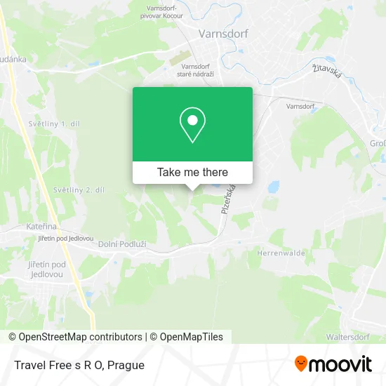 Карта Travel Free s R O