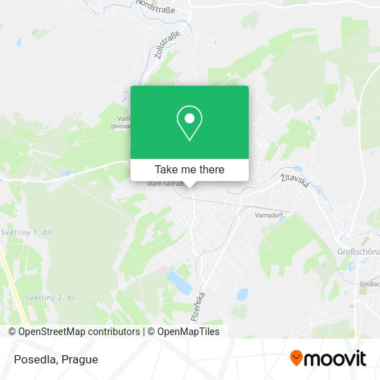 Карта Posedla